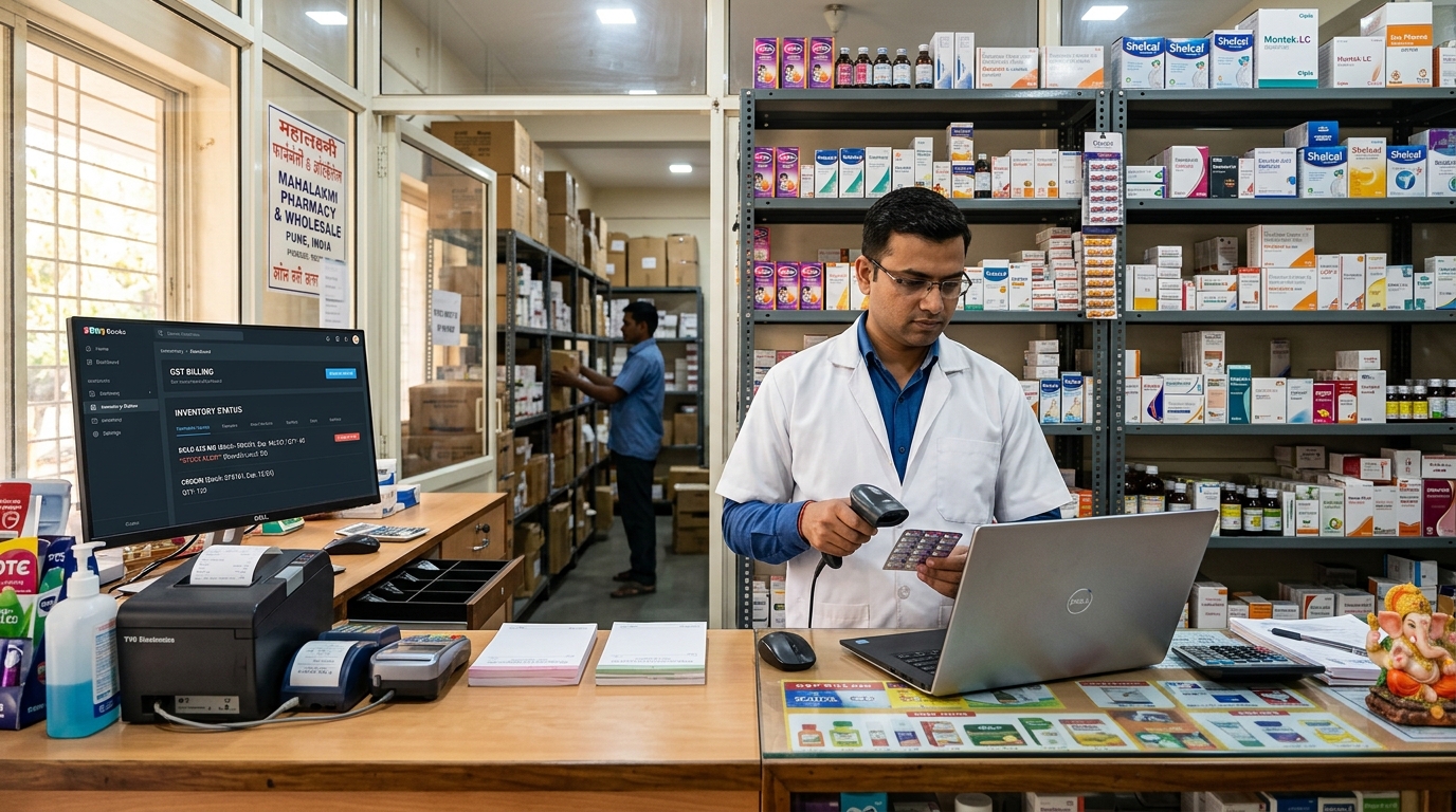 Pharma Wholesale & Medicine Distributor Business Guide (2026): Expiry Claims, Chemist Credit, Company Schemes & Modern Billing Software